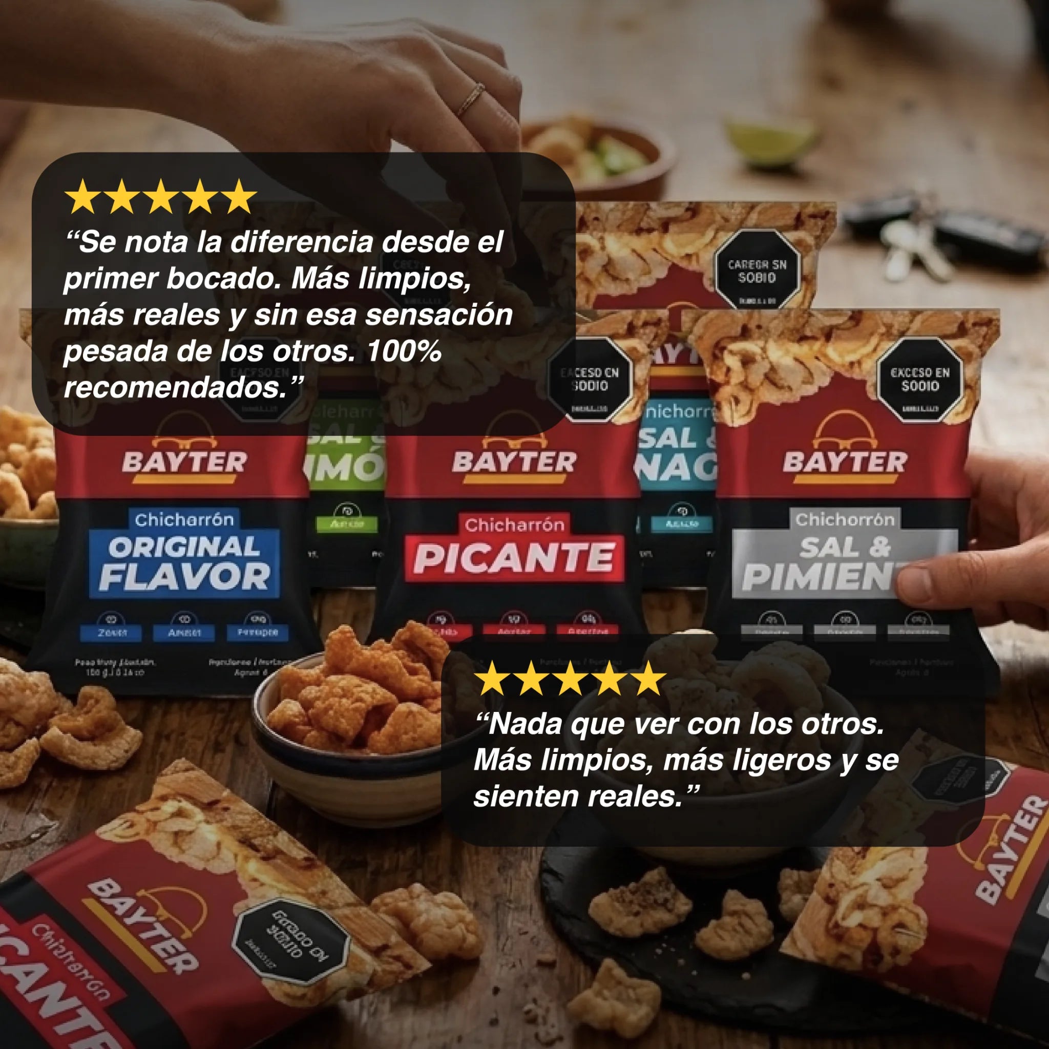 Pork Rinds “Mix Pack” x 15