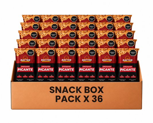 Pack Chicharrón 30 g – Sabor Picante x 36 Unidades