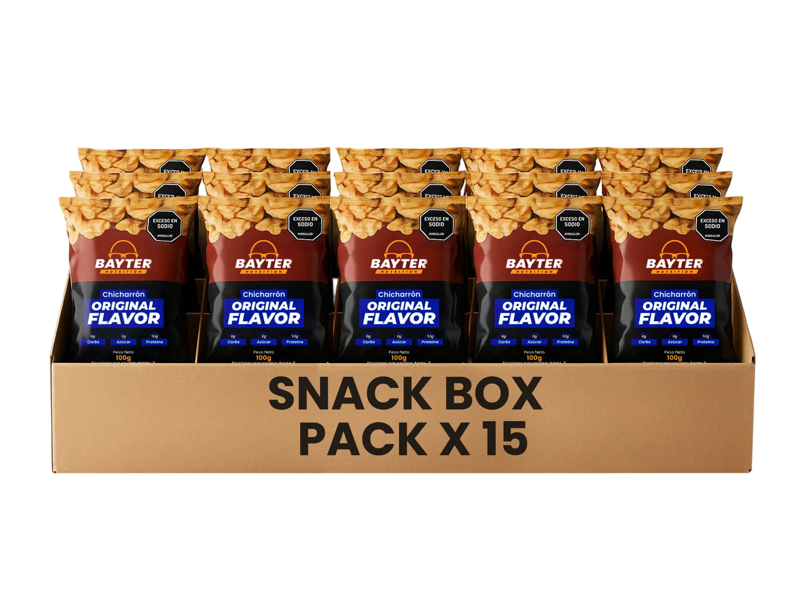 Ba Rind An Pork Rinds “Original Flavor” x 15 – Bayter Nutrition SAS