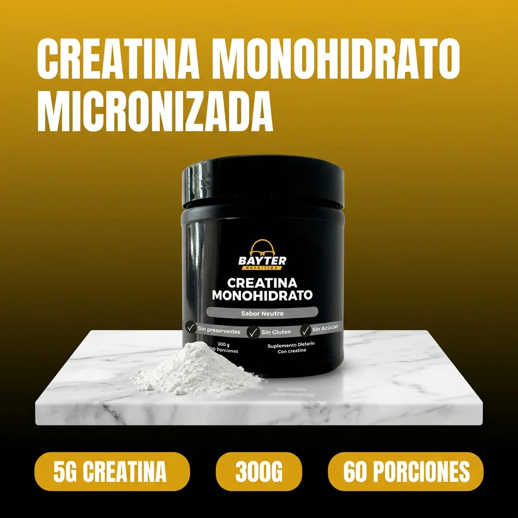 Creatina Monohidrato Micronizada - 300g