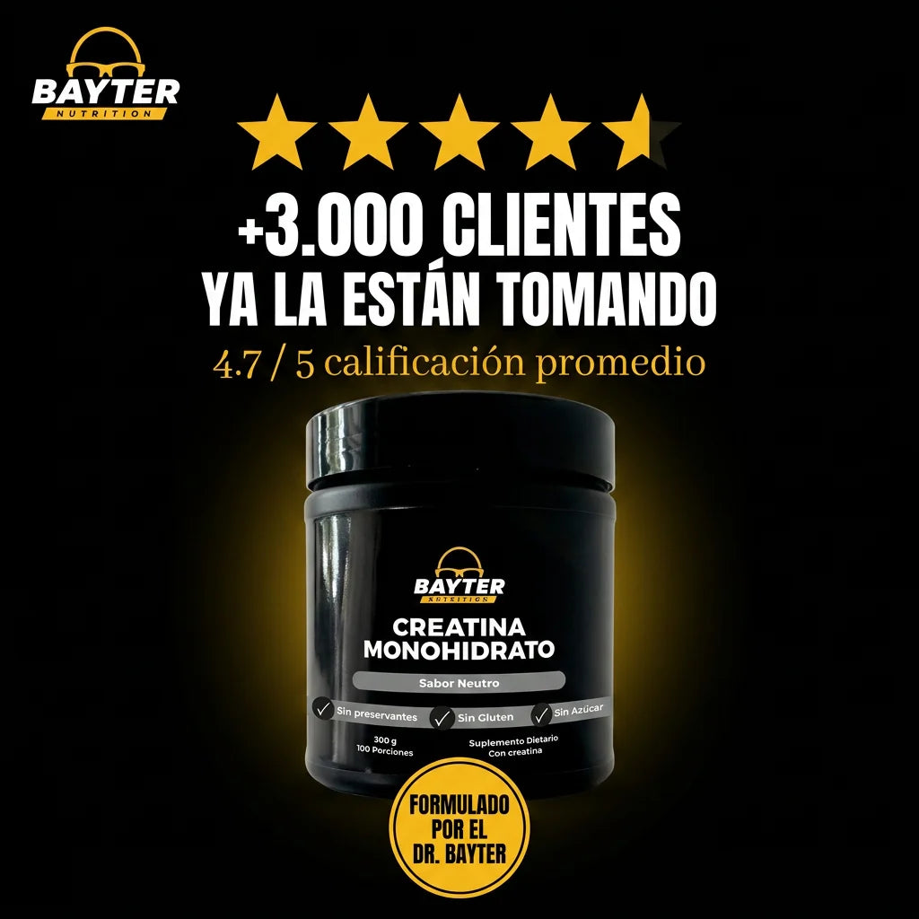 Creatina Monohidrato Micronizada - 300g