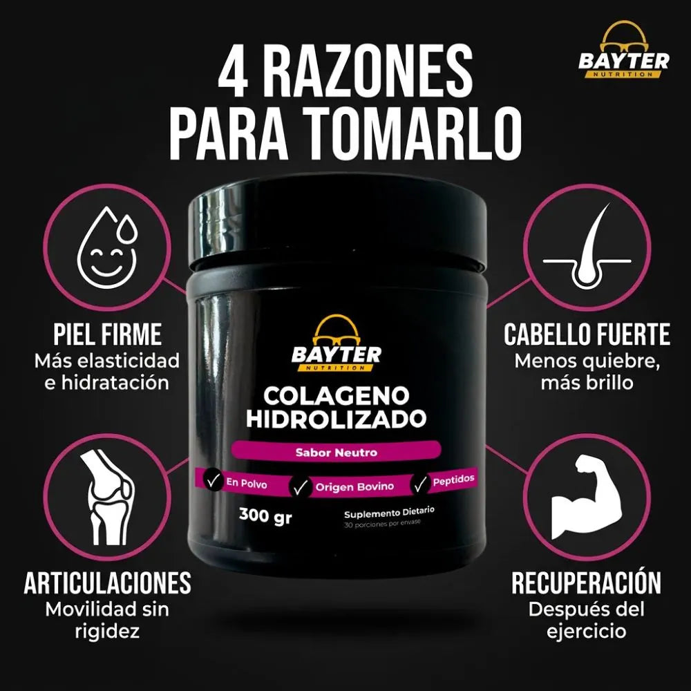 Hydrolyzed Collagen Peptides (300 g)