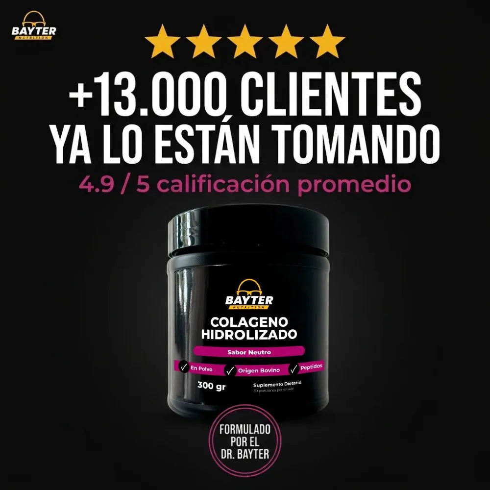 Hydrolyzed Collagen Peptides (300 g)