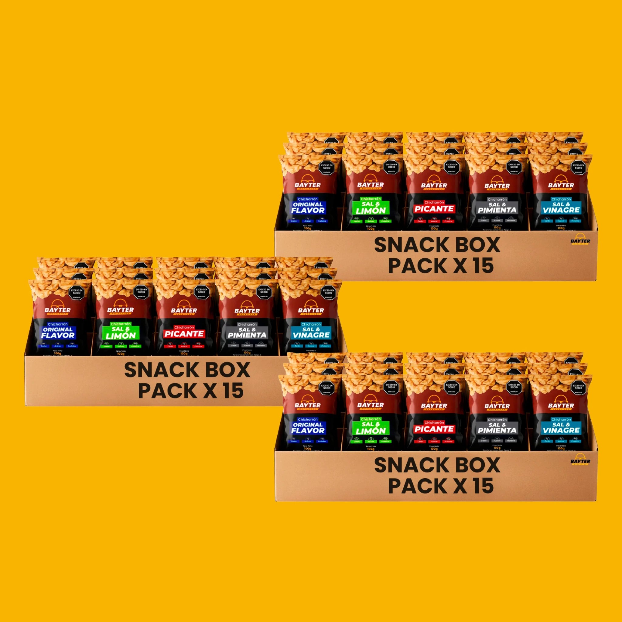 Pork Rinds “Mix Pack” x 15